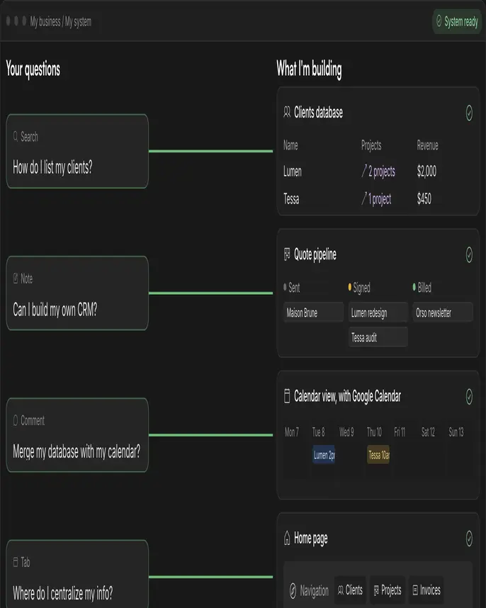 After: a four-phase Notion system delivered