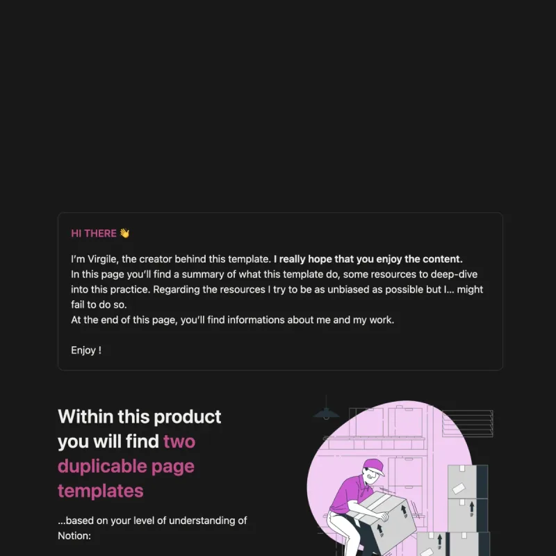 Aperçu du template 360° Feedback